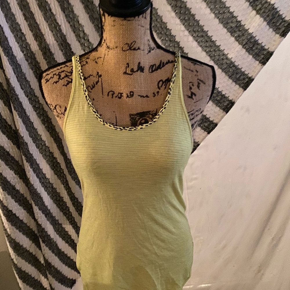 Yellow tank